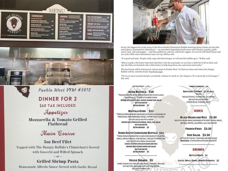 THE HUNGRY BUFFALO Menu