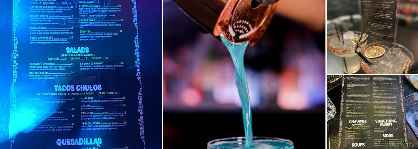 La Chula Tex-Mex Menu