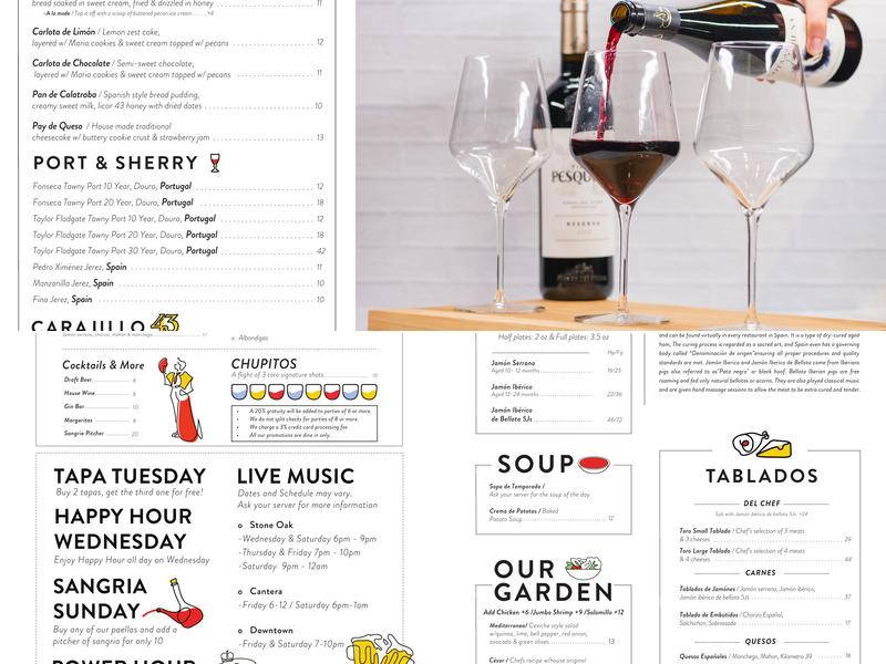 Toro Kitchen + Bar Menu