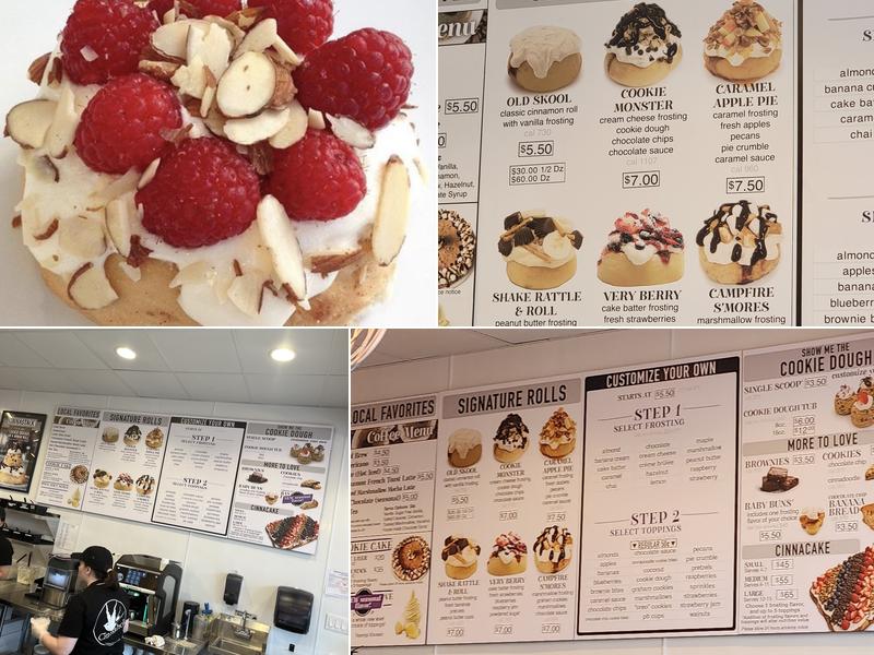 Cinnaholic Menu