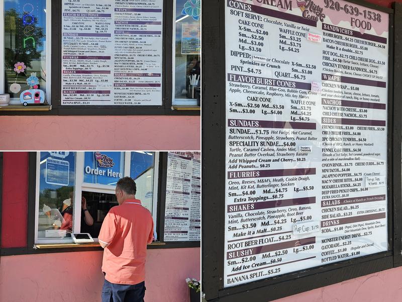 Nifty Cone Menu