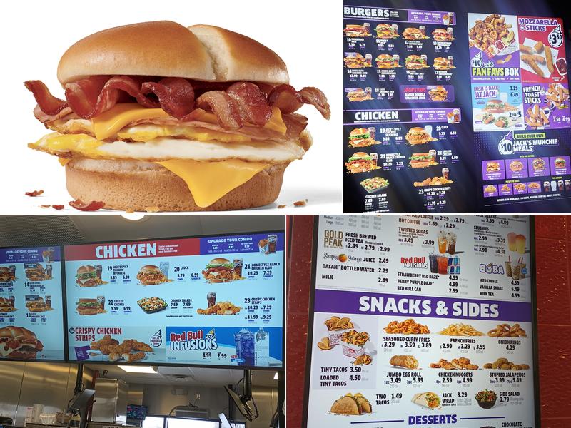 Jack in the Box Menu