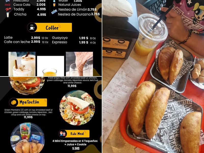 Mpanitas Restaurant Menu