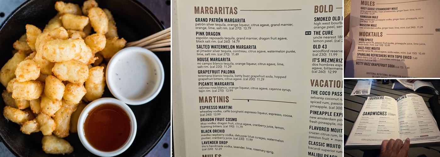 Yard House Menu