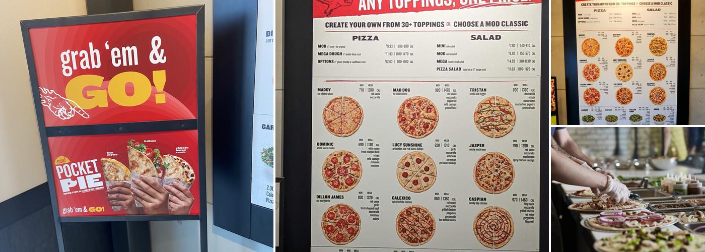 MOD Pizza Menu