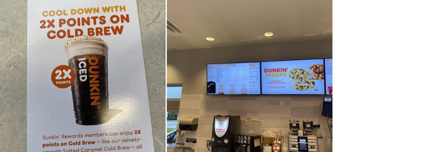 Dunkin' Menu