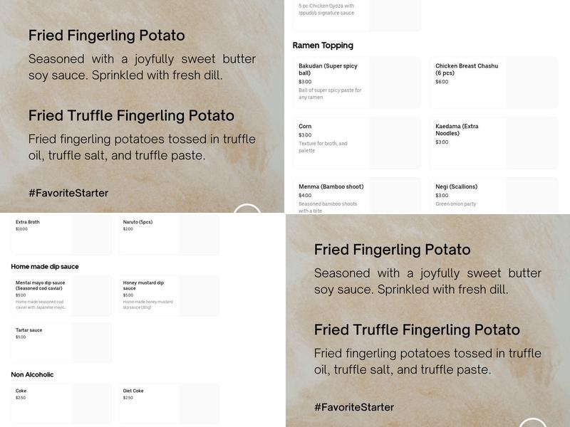 Ippudo Cloud Kitchen - BRONX Menu