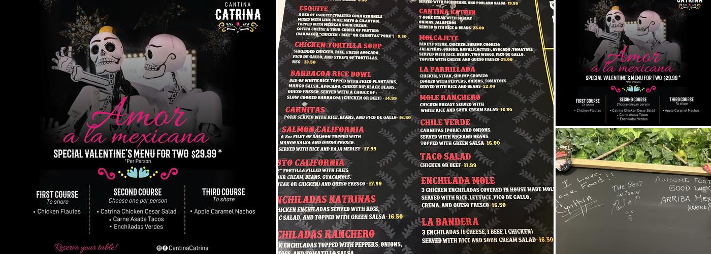 Cantina Catrin Menu