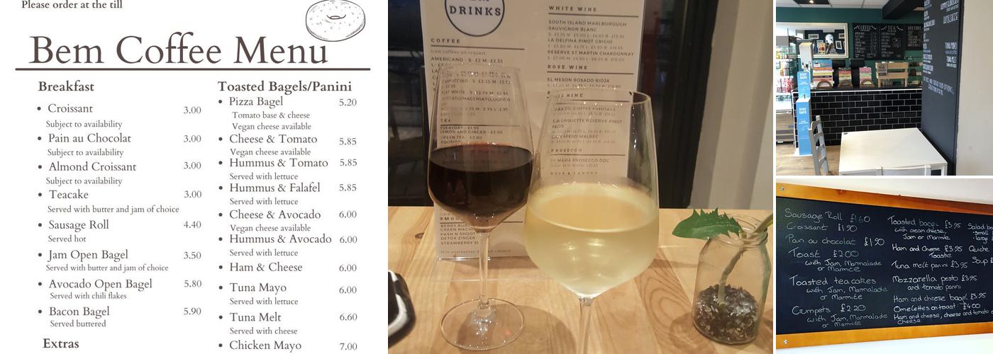 Bem Coffee Menu
