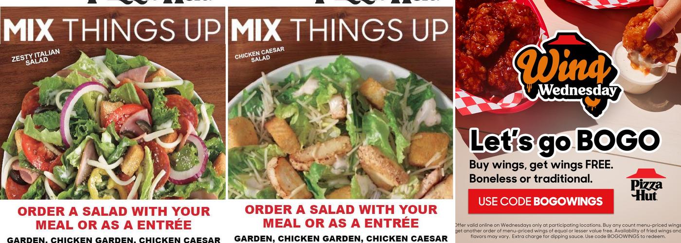 Pizza Hut Menu