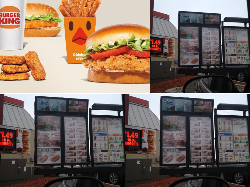 Burger King Menu