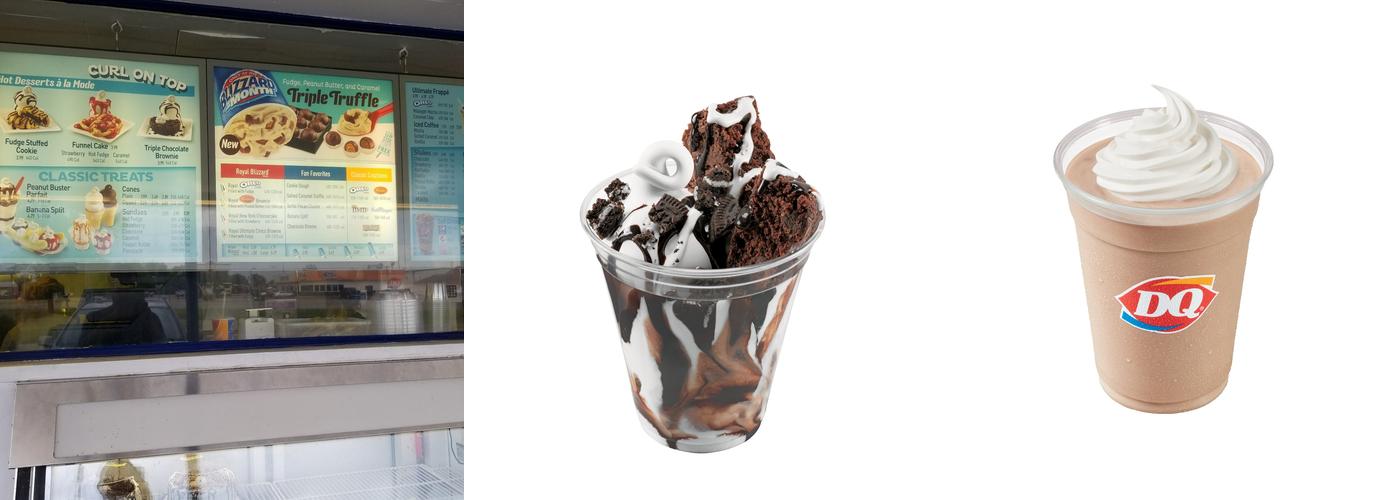 Dairy Queen (Treat) Menu