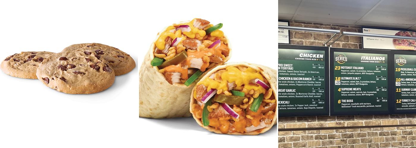 Subway Menu