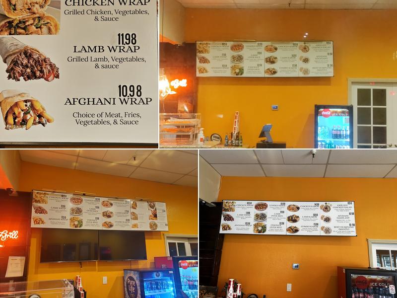 Halal Grill express حلال Kabob+Shashlik Menu