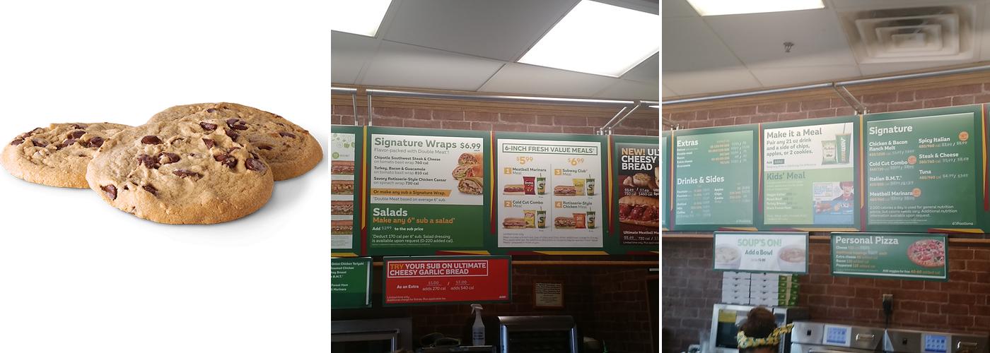 Subway Menu