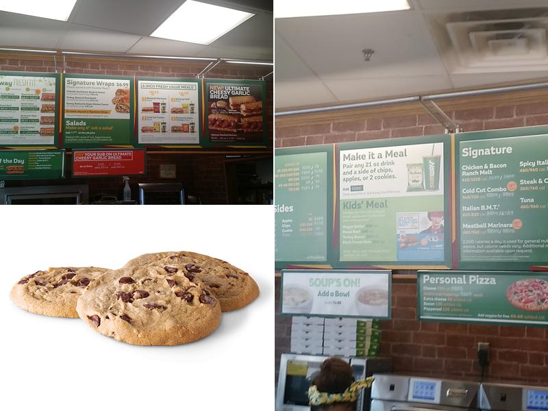 Subway Menu