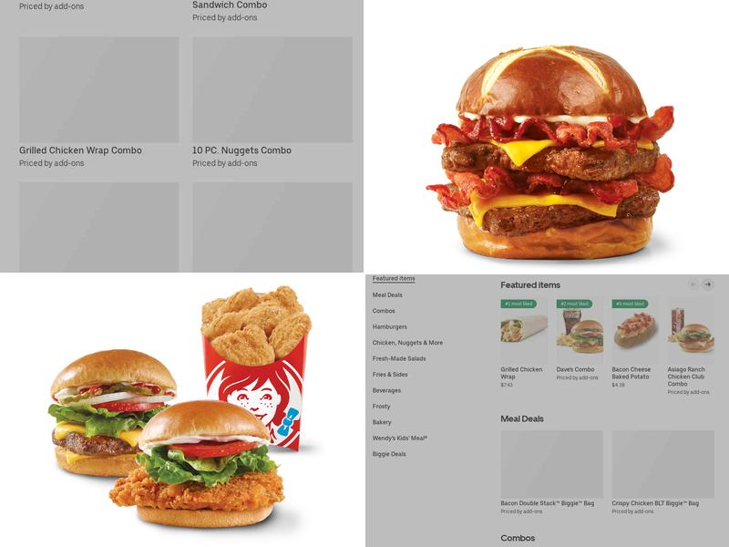 Wendy's Menu