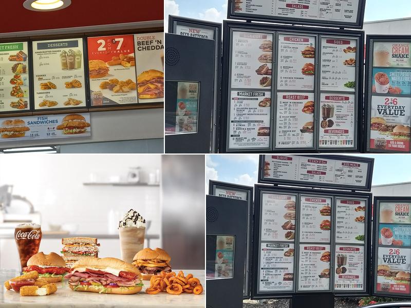 Arby's Menu