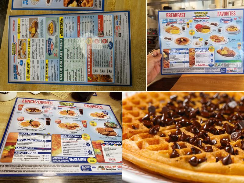 Waffle House Menu