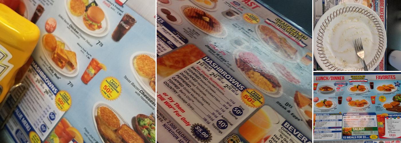Waffle House Menu
