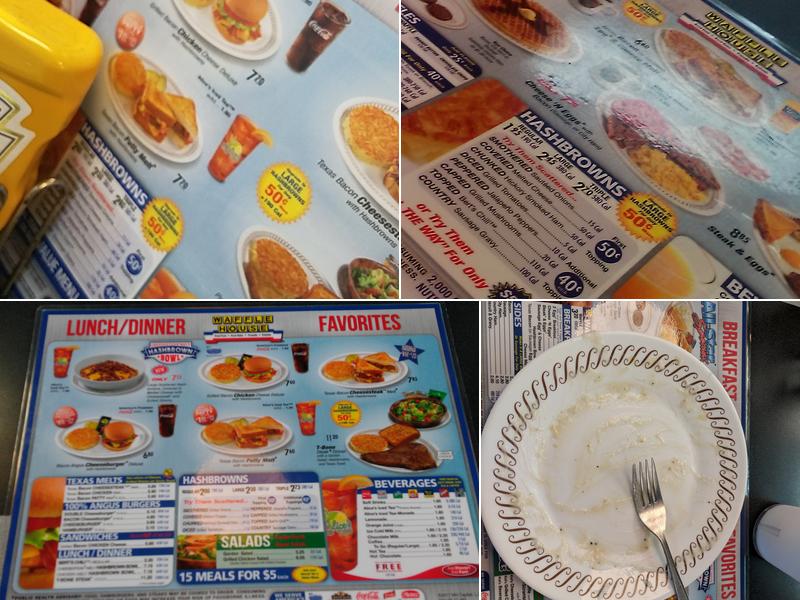 Waffle House Menu