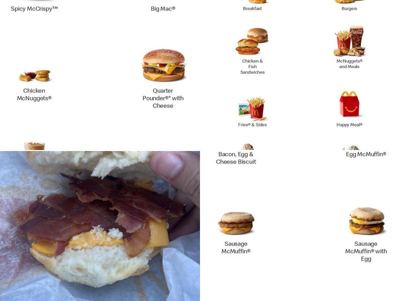 McDonald's Menu