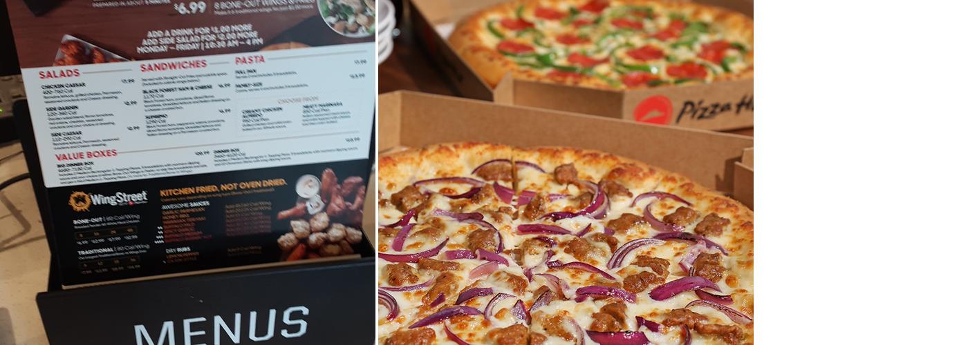 Pizza Hut Menu