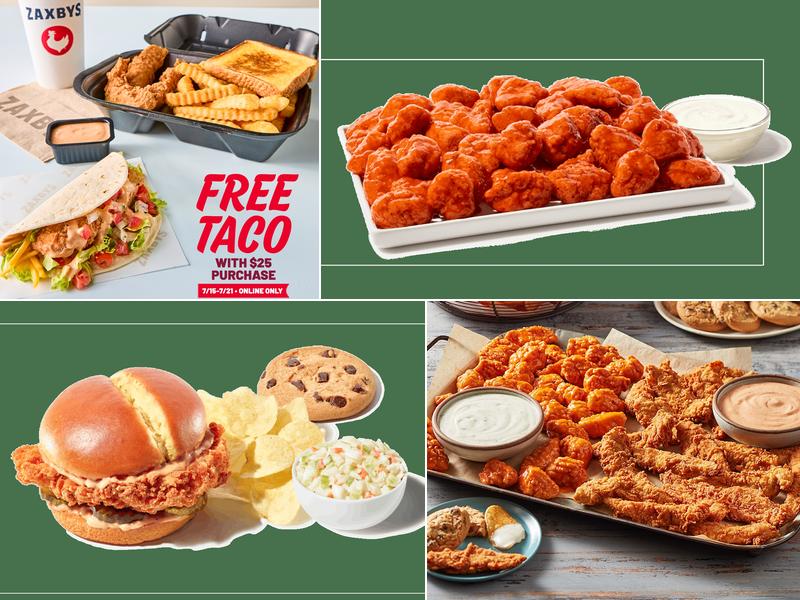 Zaxbys Chicken Fingers & Buffalo Wings