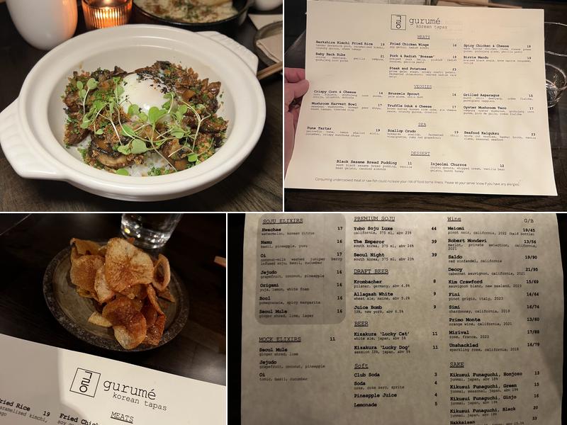 Gurumé Menu