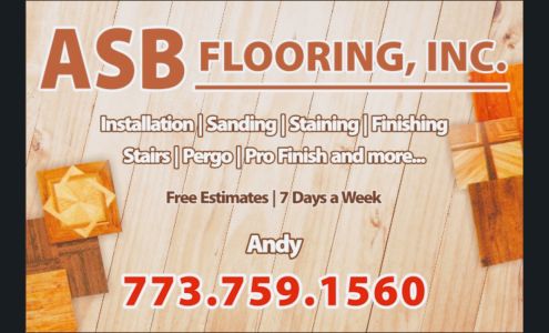 ASB Flooring Inc. 4237 Atlantic Ave, Schiller Park Illinois 60176