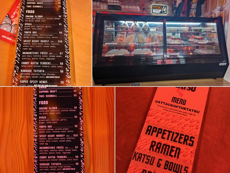 Attack of the Tatsu Menu