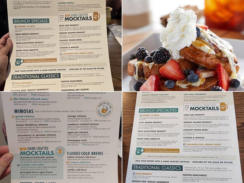 Another Broken Egg Cafe Menu