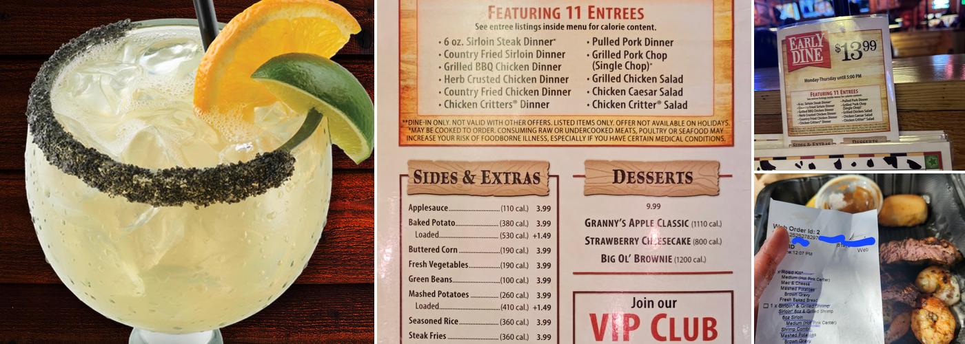 Texas Roadhouse Menu