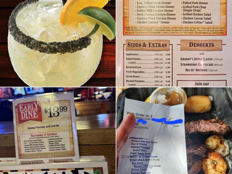 Texas Roadhouse Menu