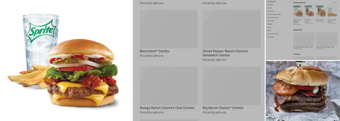 Wendy's Menu