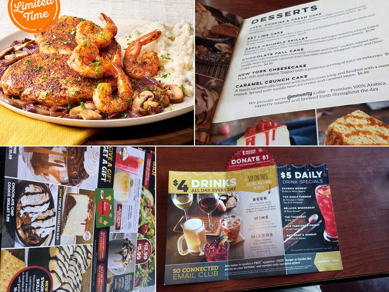 Ruby Tuesday Menu