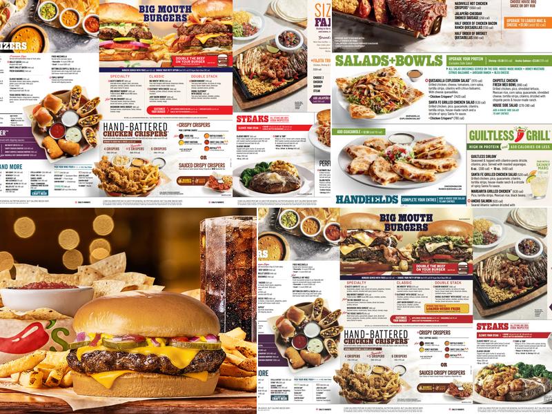 Chili's Grill & Bar Menu