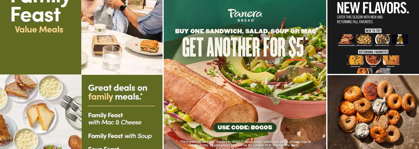 Panera Bread Menu