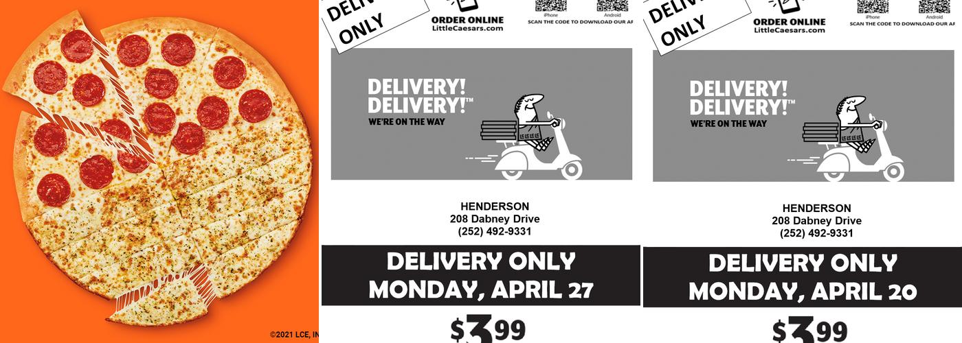 Little Caesars Pizza Menu