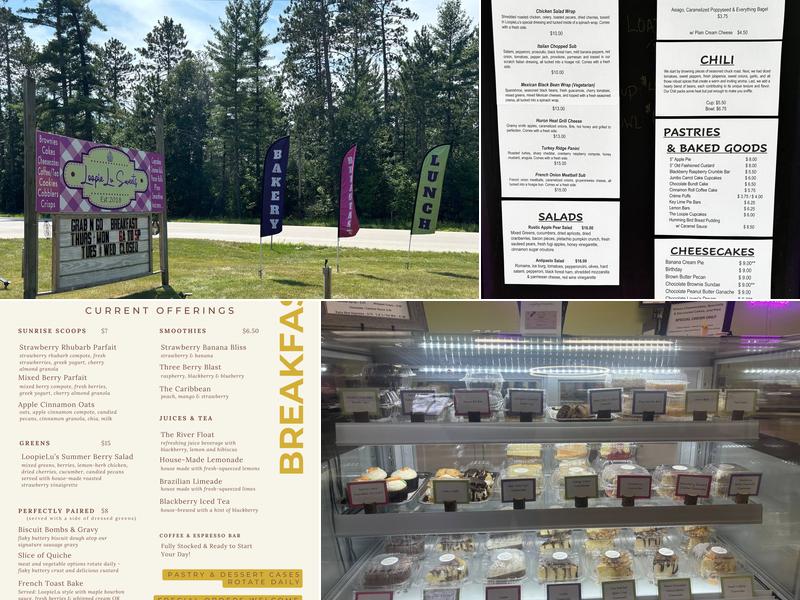 LoopieLu Sweets Menu