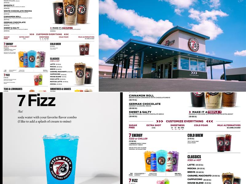 7 Brew Coffee Menu