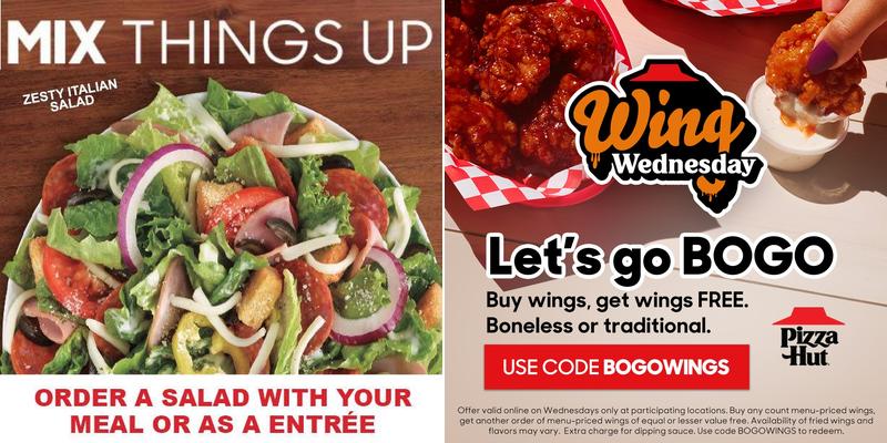 Pizza Hut Menu