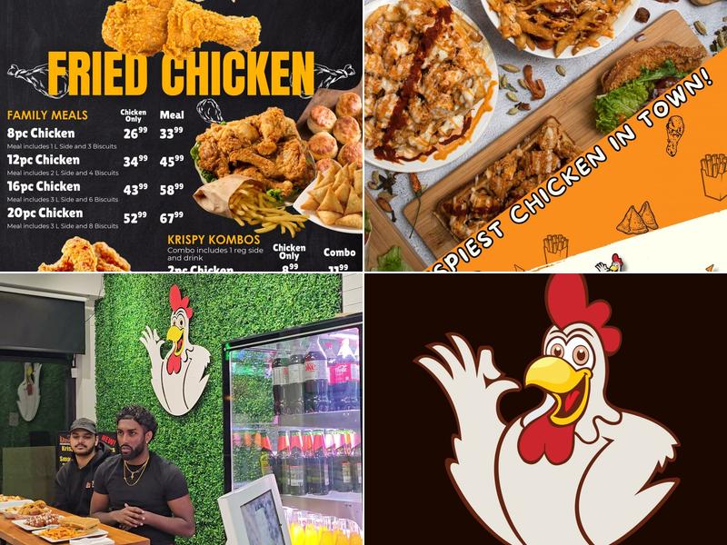 Krispy Fry Ajax Menu