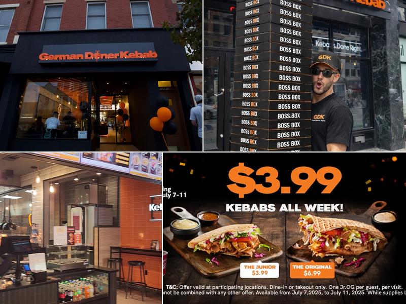 German Doner Kebab 125 E Broad St, Westfield