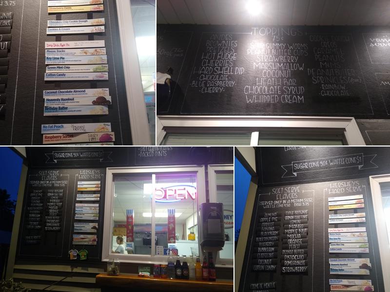 Speculator Creamery Menu