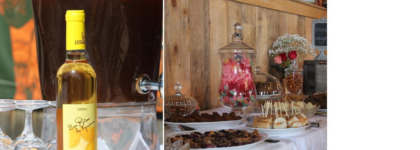 Vignoble de la Bauge Menu