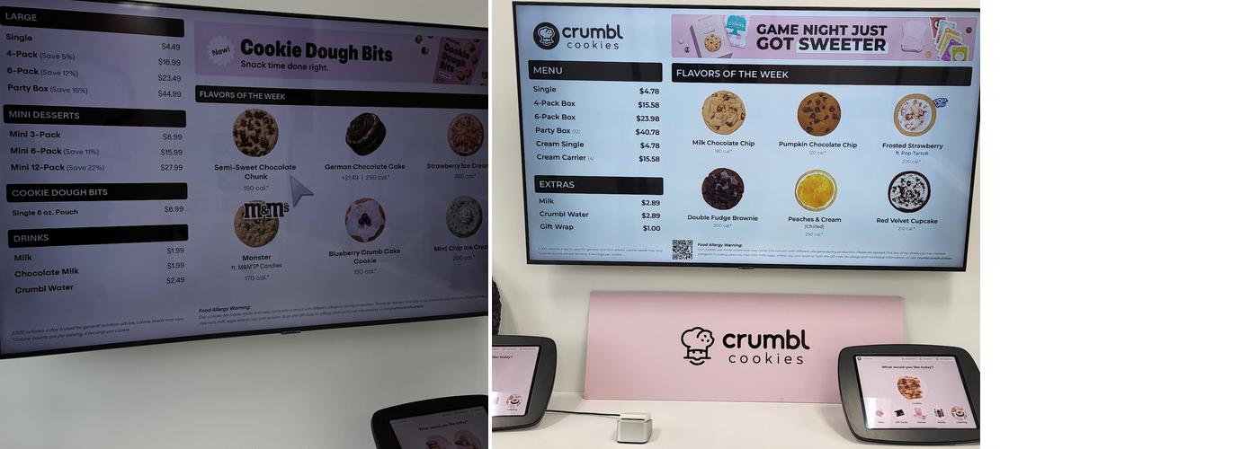 Crumbl - Williston Menu