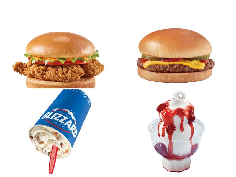 Dairy Queen Menu