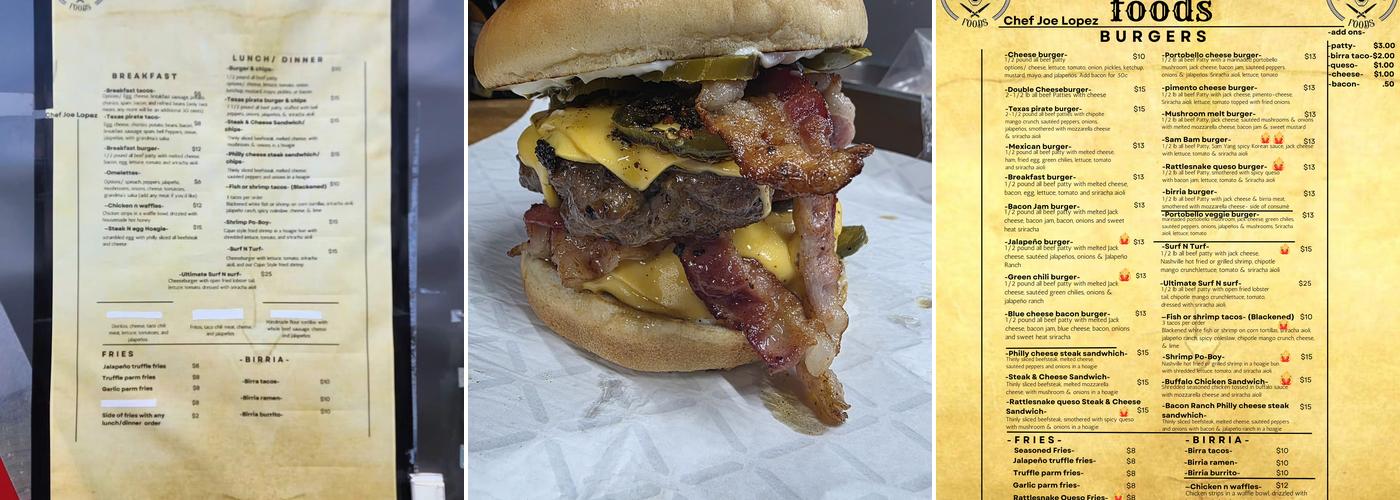 The Front Yard on 83 Menu