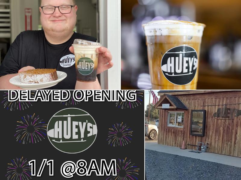 Huey’s Coffee 958 US Hwy 271 N, Gilmer